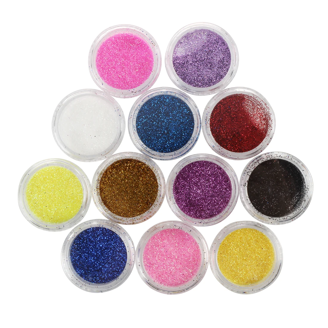 

Glitter Dust Powder Tip Decoration Nail Art 12pcs Color