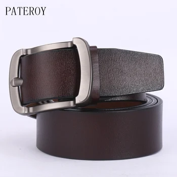 

[PATEROY] Belt Designer Belts Men High Quality Leather Belt Men Vintage Cinturones Hombre Cinto Ceinture Homme Mens Belts Cowboy