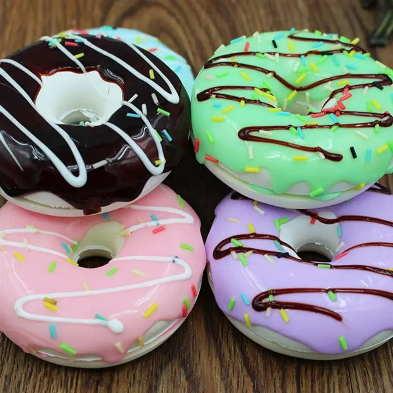 

Simulation Donuts Artificial Lifelike Fake Donuts Model Food Donuts Kitchen Photography Props Decoration (Purple)