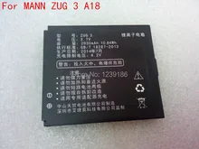 Original ZUG 3 High Capacity 2930MAH Battery Travel backup batteries For Mann ZUG3 A18 Waterproof Outdoor Smartphone