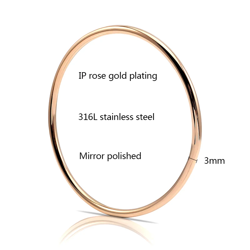 Мода минималистский Круглый браслет для женщин геометрический металлической цепью заявление ювелирные изделия летний подарок Mujer - Окраска металла: rose gold
