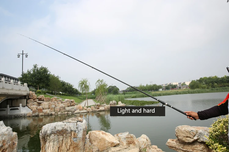 6.3 7.2m carpa vara telescópica de pesca
