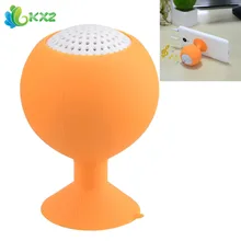 Orange Mini font b Speaker b font Loudspeaker Suction Holder font b Wine b font Goblet