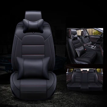 

kalaisike leather universal auto seat covers for Citroen all models c5 c3 c4 C6 Elysee Xsara C-Quatre Picasso auto styling