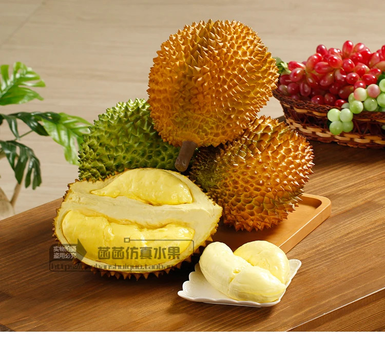 050 имитация durian поддельные durian мясо Ложные durian Фрукты Модель/дома фотографии, задерживаясь фруктовый магазин украшения