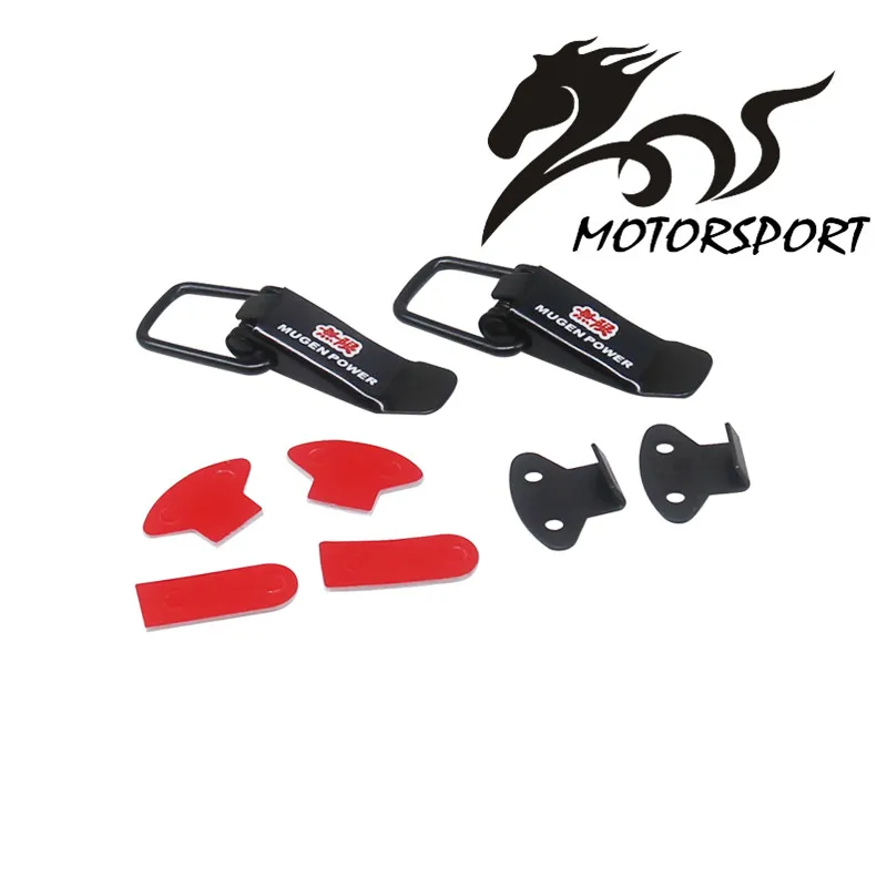 Universal Security mugen Hood Lock Clip Kit Quick Release Hook Lock Clip For Racing Car Truck Accessories Universal Security mugen Hood Lock Clip Kit Quick Release Hook Lock Clip For Racing Car Truck Accessories