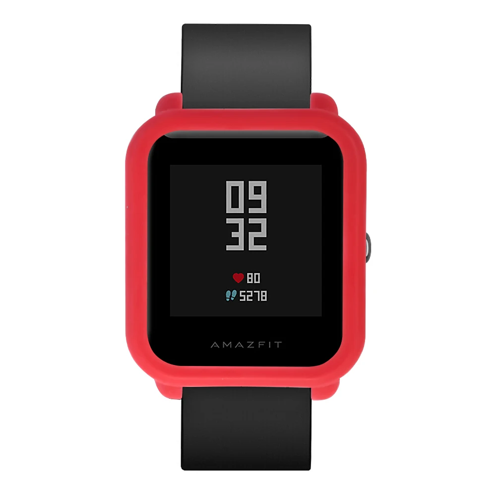 Мягкий силиконовый защитный чехол FIFATA для Xiaomi Huami Amazfit Bip Bit youth, Сменный Чехол для часов Amazfit, аксессуары для часов