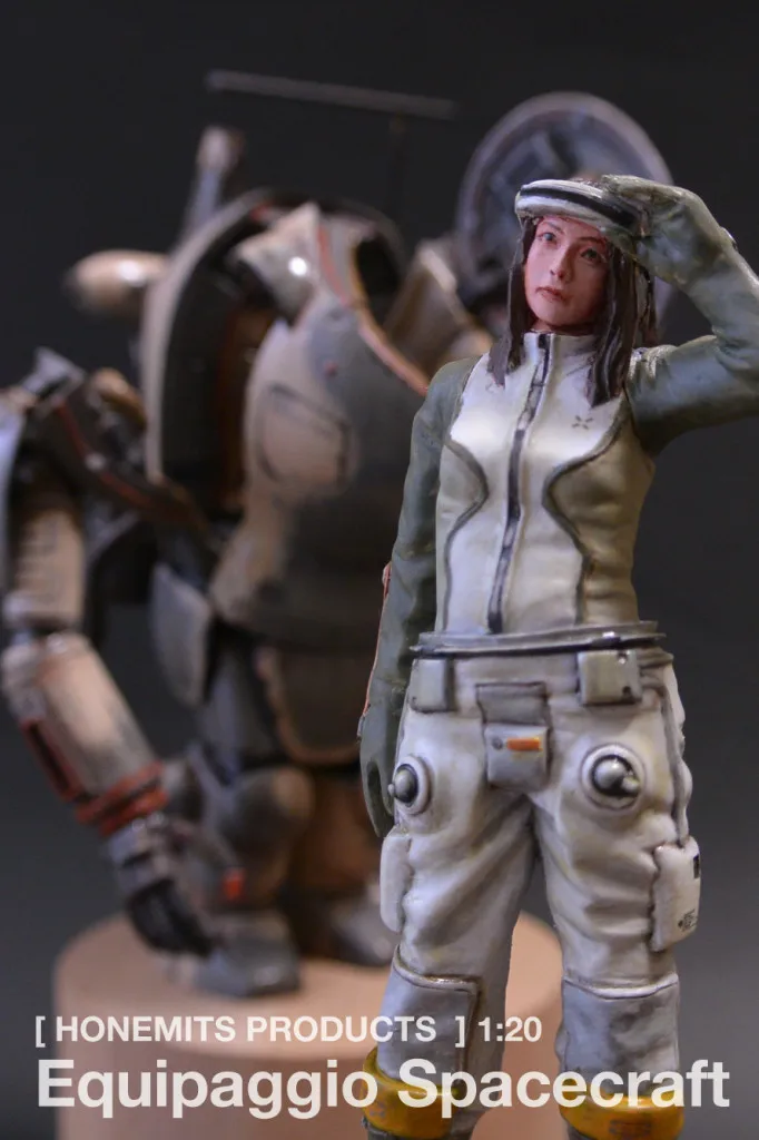 

1:20 Resin Figure Ma.K Vivian Savina Miniature Garage Kit