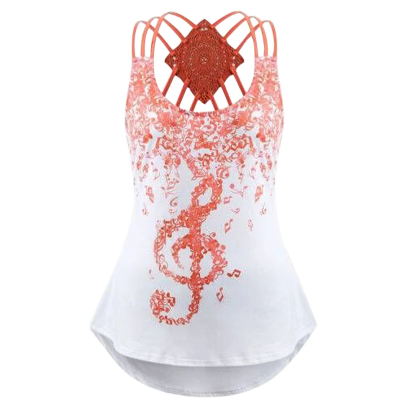 Ladies' Bandages Sleeveless women tops summer friends tv