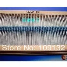 1/4 Вт Пять Функция управления цветовым кольцом пакет сопротивления 21 видов наиболее часто используемых значение 5% каждого из 100