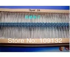 

1/4w five color ring resistance package 21 kinds of commonly used value 5% Each of the 100