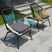 Хорошее качество уличный диван из ротанга садовый диван для отдыха пляжный стул, уличная мебель продукты Набор ротанговой мебели набор