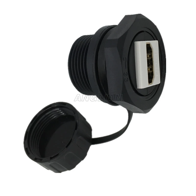 Водонепроницаемая штепсельная розетка HDMI 2 0 адаптер Мама мама с адаптером для