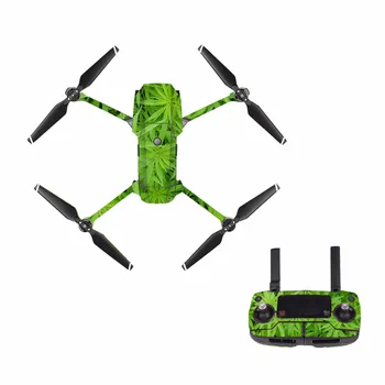 

[M0053] green graffiti for DJI Mavic Pro Decal Skin Sticker Drone Body + Remote Controller + 3 Battery Protection Film Cover