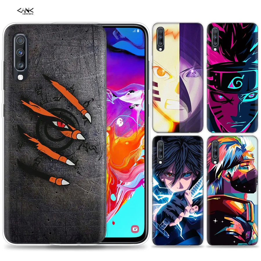 

Bags Case for Samsung Galaxy Mobile Phone A50 A70 A30 A20 J4 J6 J8 A6 A8 M30 A7 Plus 2018 Note 8 9 Naruto All HD Coque J6Plus A6