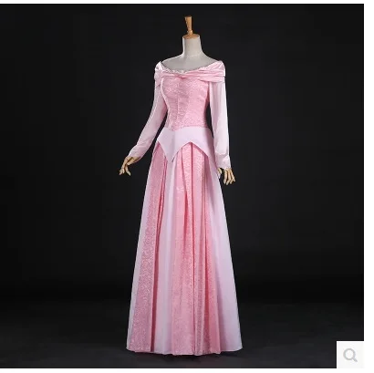 

Top Quality Sleeping Beauty Princess Aurora Cosplay Costume Dress For Adult Women Dress Custom-Made S-2XL