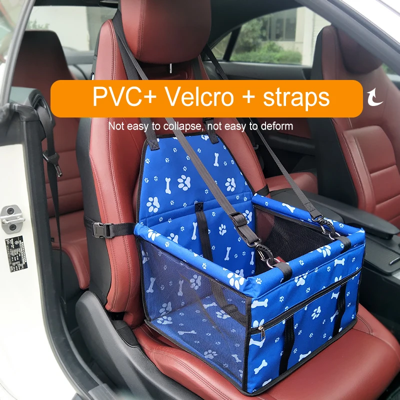 

Car Carrier Pet Dog Seat Bag Basket Safety Travelling Mesh Hanging Bags Dog Seat Bag Protector Cover Breathable Mat Pet Supplies