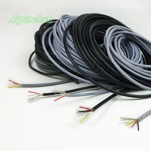 Aipinchun 5 метров 2547 футов 2 3 4 ядер экранированный провод UL 1 28AWG