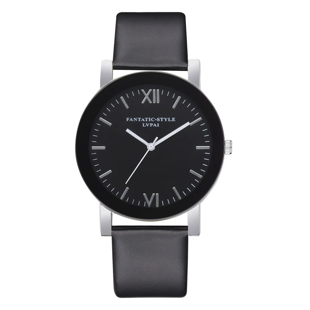 LVPAI часы Женские кварцевые наручные часы женская одежда подарок часы дизайн креативные женские часы женские наручные часы подарок - Цвет: Black
