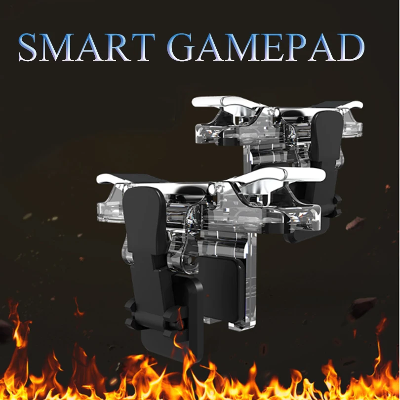 Телефон геймпад триггер Кнопка огня цель ключ смартфон мобильный GamesShooter