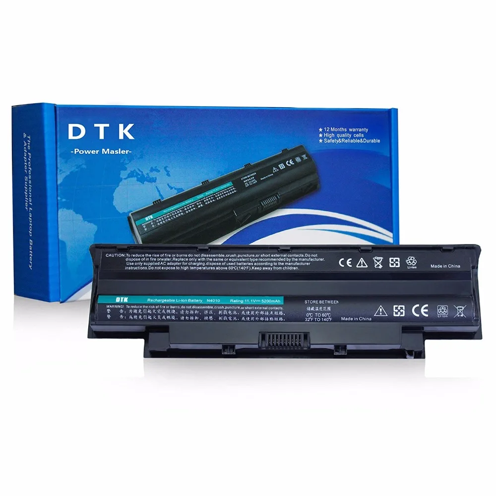 Дтк 6 клеток Аккумулятор для Ноутбука Dell Inspiron 3420 3520 15r 17r 14r 13r N3010 N4010 N4110 N7110 N5010 N5110