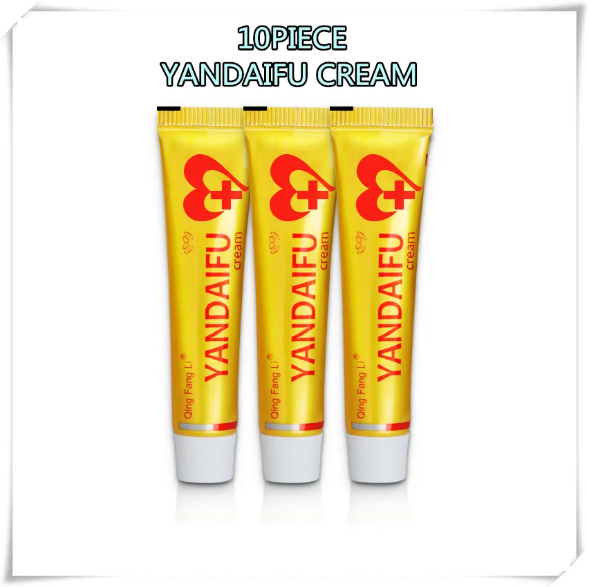 

2019NEW 10PCS YANDAIFU Psoriasis Dermatitis and Eczema Pruritus Psoriasis Skin Problems Creams (without details box)