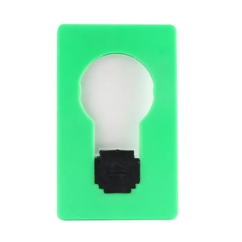 2017 Portable Mini Lighting Wallet Card Pocket Led Card Night Light Lamp Creative