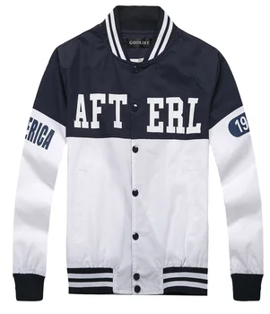 

ZOGAA Spring Korean Men's Jacket Baseball Printing Thin Fashion