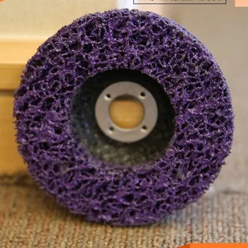 

5pcs 100x16mm Poly Strip Disc Wheel Durable Wood Metal Paint Rust Removal Clean Abrasive Tools For Angle Grinder