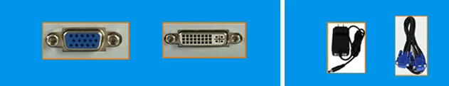 21 "/21.5" VGA/DVI Интерфейс промышленных Управление Мониторы/Дисплей 1920*1080 Металл В виде ракушки открытым рамки Установка non-touch