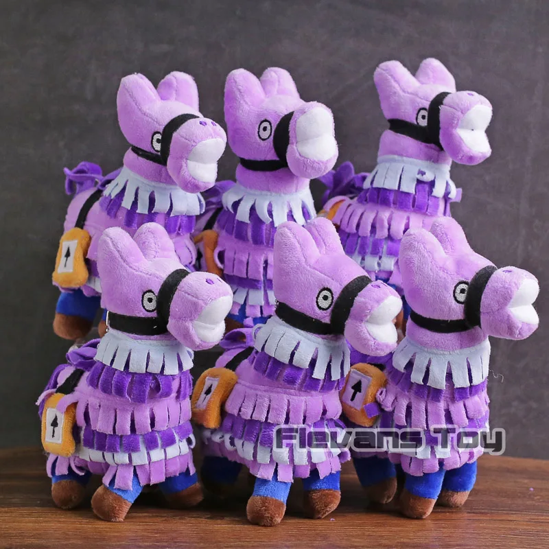 

Alpaca Rainbow Horse Plush Pendants Soft Stuffed Toys Dolls 16cm 10pcs/lot