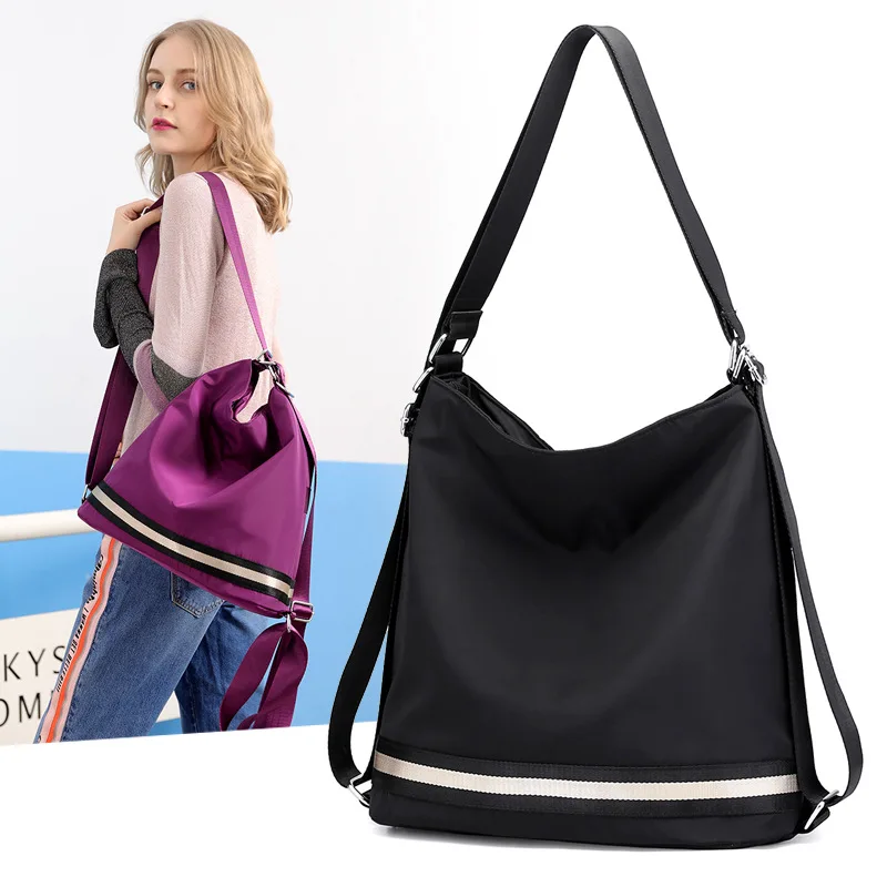 

Large Capacity Backpack for women Multifunctional Personality Bag High Quality Big Travel Bag Casual Nylon Female Shoulder Bag