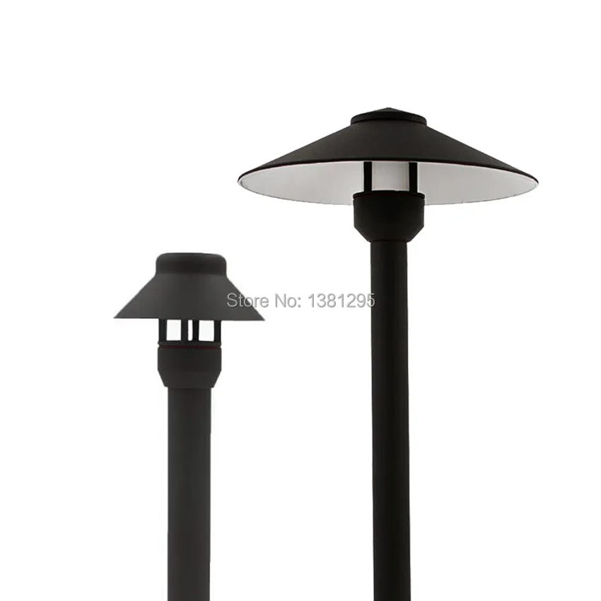 - AC 12V Aluminum Path Lights LED Light Garden Yard Lawn Lamp Outdoor Landscape Walkway Pathway Lighting G4 bulbs Post Cap Light