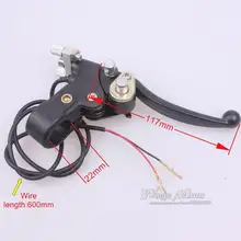 DUAL BRAKE LEVER WITH PARKING FOR 2 STROKE 47CC 49CC MINI QUAD ATV