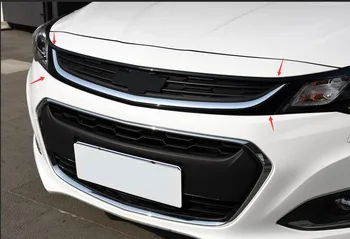 

For Chevrolet Malibu 2016-2017 Front grill grille grid insert grid Upper