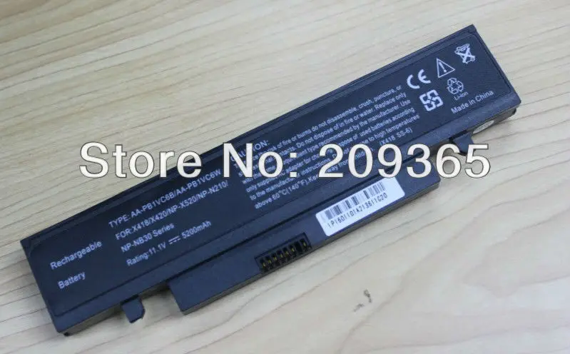 Preise 5200mAh Batterie Für SAMSUNG X318 X320 X418 X420 X520 Q328 Q330 N210 N218 N220 NB30 Plus AA PB1VC6B AA PL1VC6B Notebook batterie