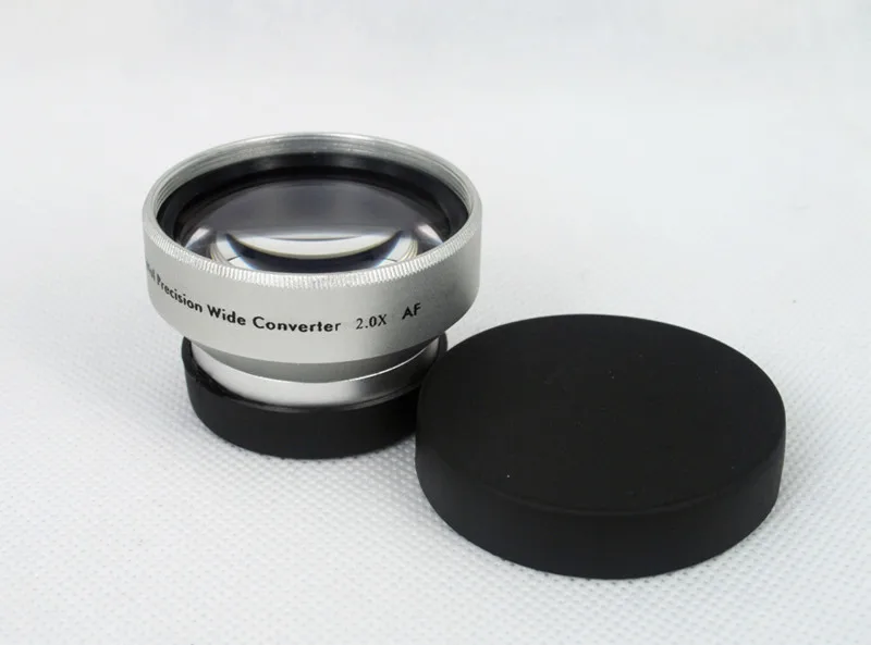 BON CREATION 30,5 мм 2.0x телефонная телефотосвязь объектив для видеокамеры 30,5 мм 2x серебряный профессиональный объектив