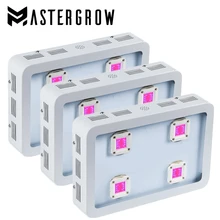 3 шт. MasterGrow X4 1200 Вт УДАРА светодиодный светать Панель полный спектр 410-730nm для комнатных растений растет и цветок с высоким выходом