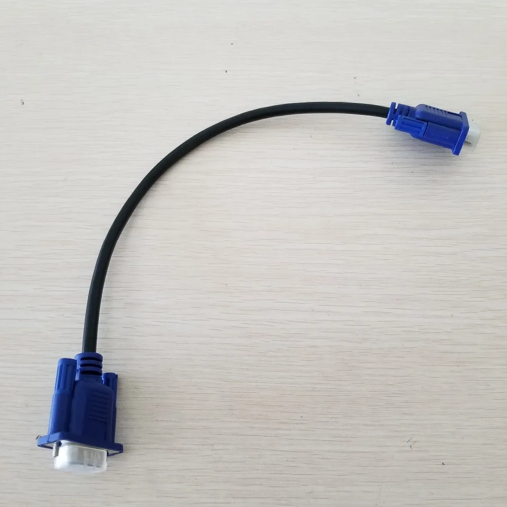 VGA 15-pin Male to Extension Video Cable - 30cm for Computer Host, Monitor, Projector Description Image.This Product Can Be Found With The Tag Names Computer Cables Connecting, Computer Peripherals, Extension video cable, PC Hardware Cables Adapters