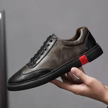 ONLYMONKEY/мужская кожаная прогулочная обувь высокого качества на шнуровке, мужские кроссовки, непромокаемая спортивная обувь для мужчин, большие размеры 36-46