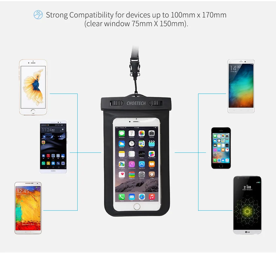 Clear Waterproof Mobile Phone Bags 8