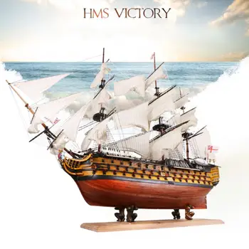 

DIY Handmade Assembly Ship 21" Wooden Sailing Boat Model Kit Ship Handmade Assembly Decoration Gift For Children Boy