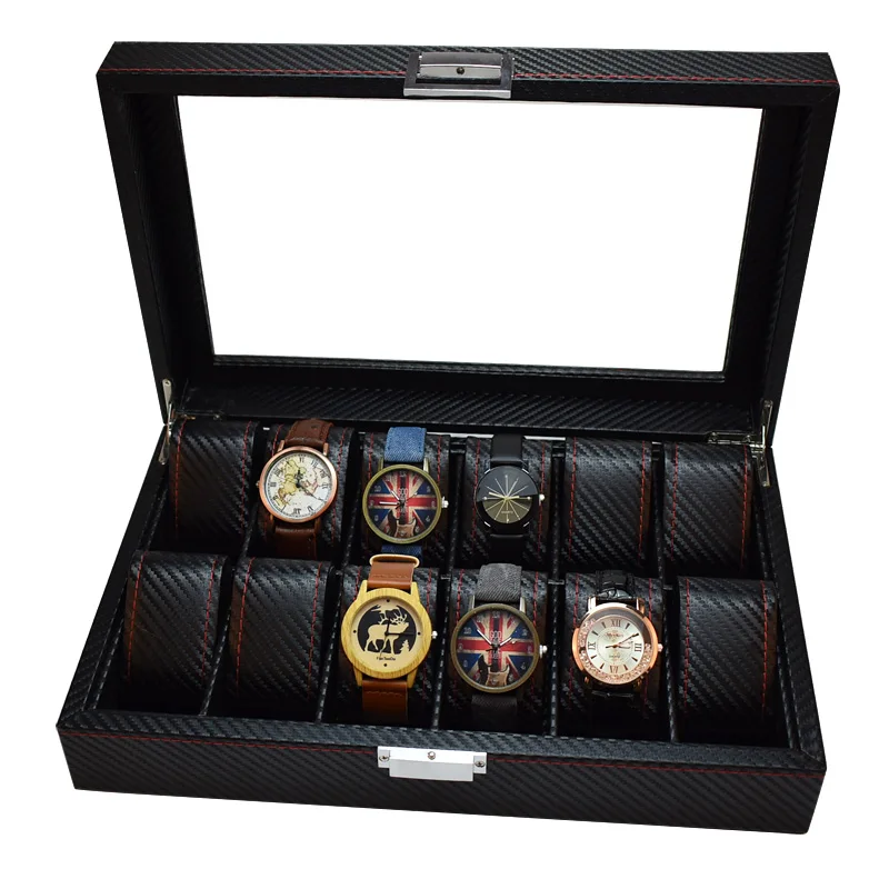 Чехол для часов, коробка для хранения, коробка для хранения солнцезащитных очков, коробка для коллекции ювелирных изделий, часы, браслет, счетчик, дисплей, подставка, чехол для часов