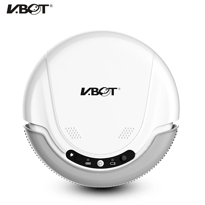 

SPHUI Robot Vacuum Cleaner 1200mA Chargeable Robot Aspirador Intelligent Wireless Cleaner for Household Office Dust Sweeper