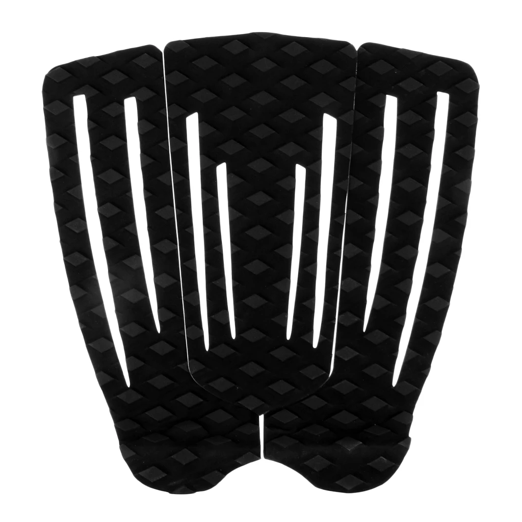3 Pieces Skimboard Tail Pad Longboard Traction Pad Surfboad Longboard Funboard Mat Outdoor Stomp Pads Surfing Accessories