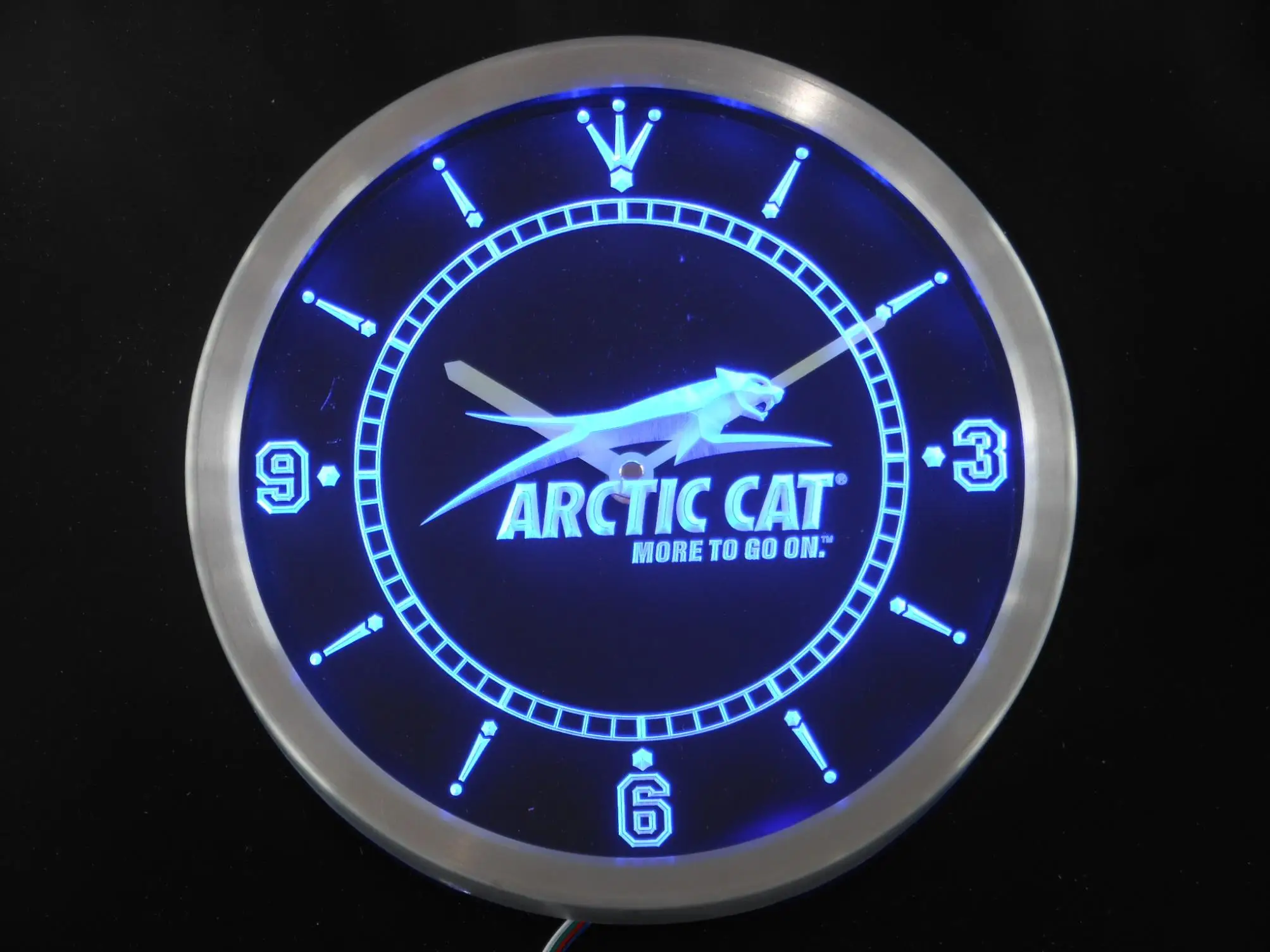  nc0168 Arctic Cat Snowmobiles Neon Light Signs LED Wall Clock - 32842909435
