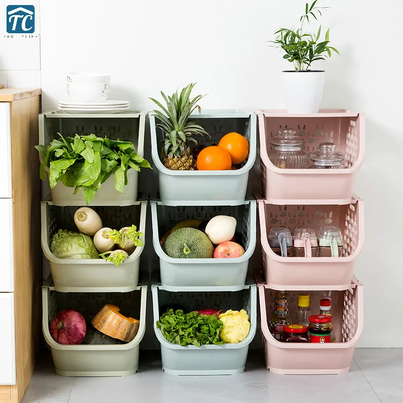 Кухонные стеллажи для хранения, многослойная корзина для фруктов и овощей, полое покрытие, органайзеры, коллекция домашних игрушек, мелочи