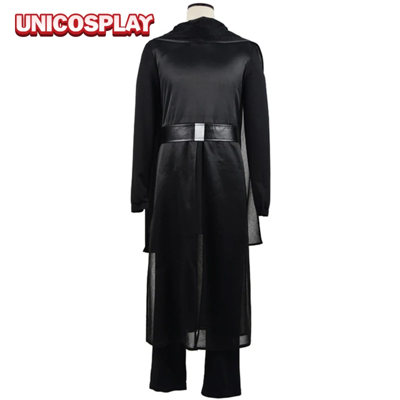 

Jedi Knight Cosplay Costume Black Hoodies Pants Men's Sets Halloween Outfit Carnival Party Suits Adults Role Playing Custom Made