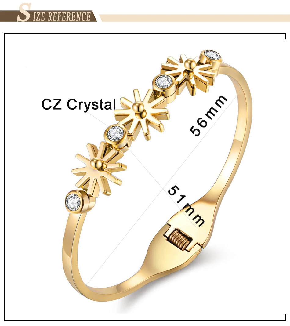 flower bangle bracelet  (11)