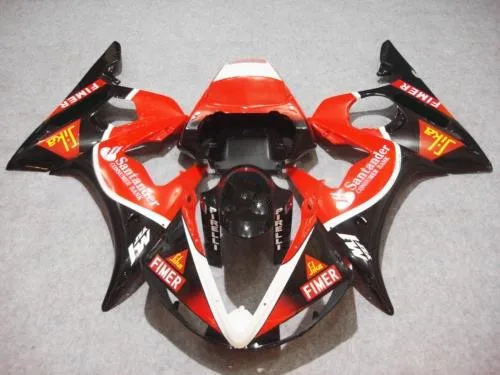 Мотоцикл обтекатель комплект для YAMAHA YZFR6 03 04 05 YZF R6 2003 2004 2005 YZF 600 ABS красный лаковый черный обтекатели комплект+ подарки YF30